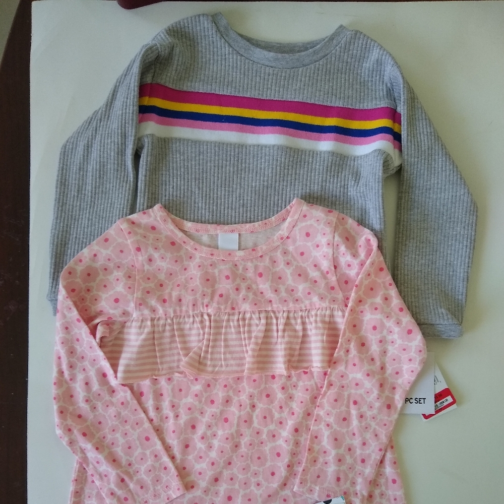 Girls Tops Pullover and tunic lot bundle of 2 new